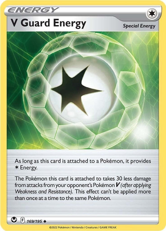 Pokemon - V Guard Energy (169/195) (SWSH12: Silver Tempest)