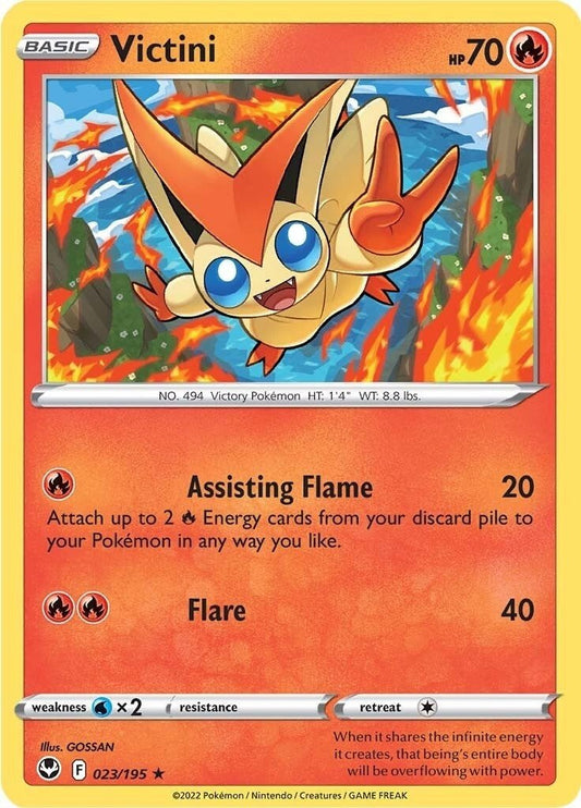 Pokemon - Victini (023/195) (SWSH12: Silver Tempest)