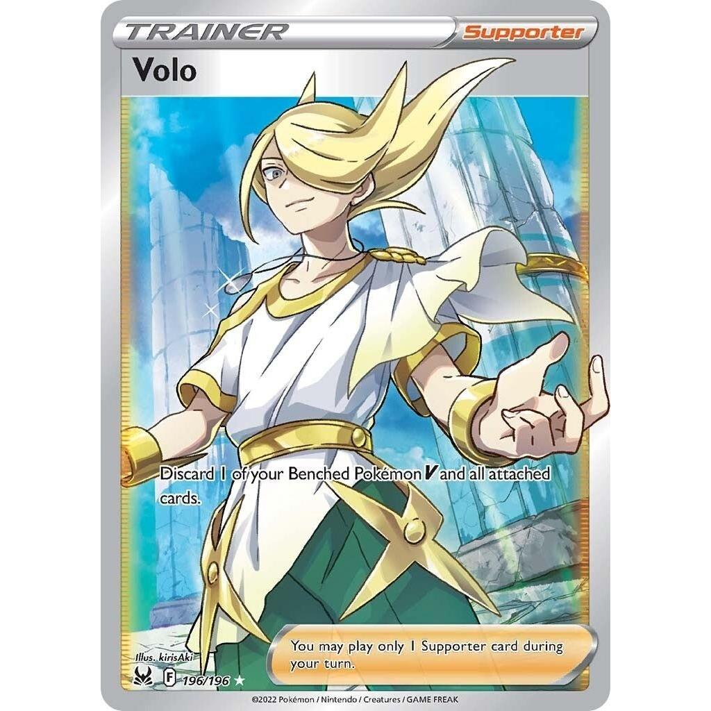 Pokemon Volo (Full Art) (196/196) (SWSH11: Lost Origin) by LAB7 Malta, Europe
