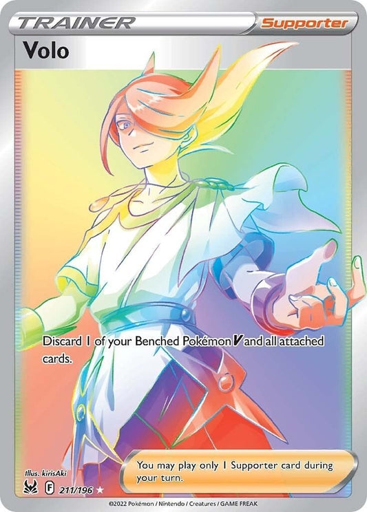 Pokemon - Volo (Secret) (211/196) (SWSH11: Lost Origin)
