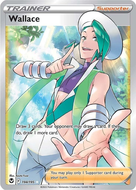 Pokemon - Wallace (Full Art) (194/195) (SWSH12: Silver Tempest)