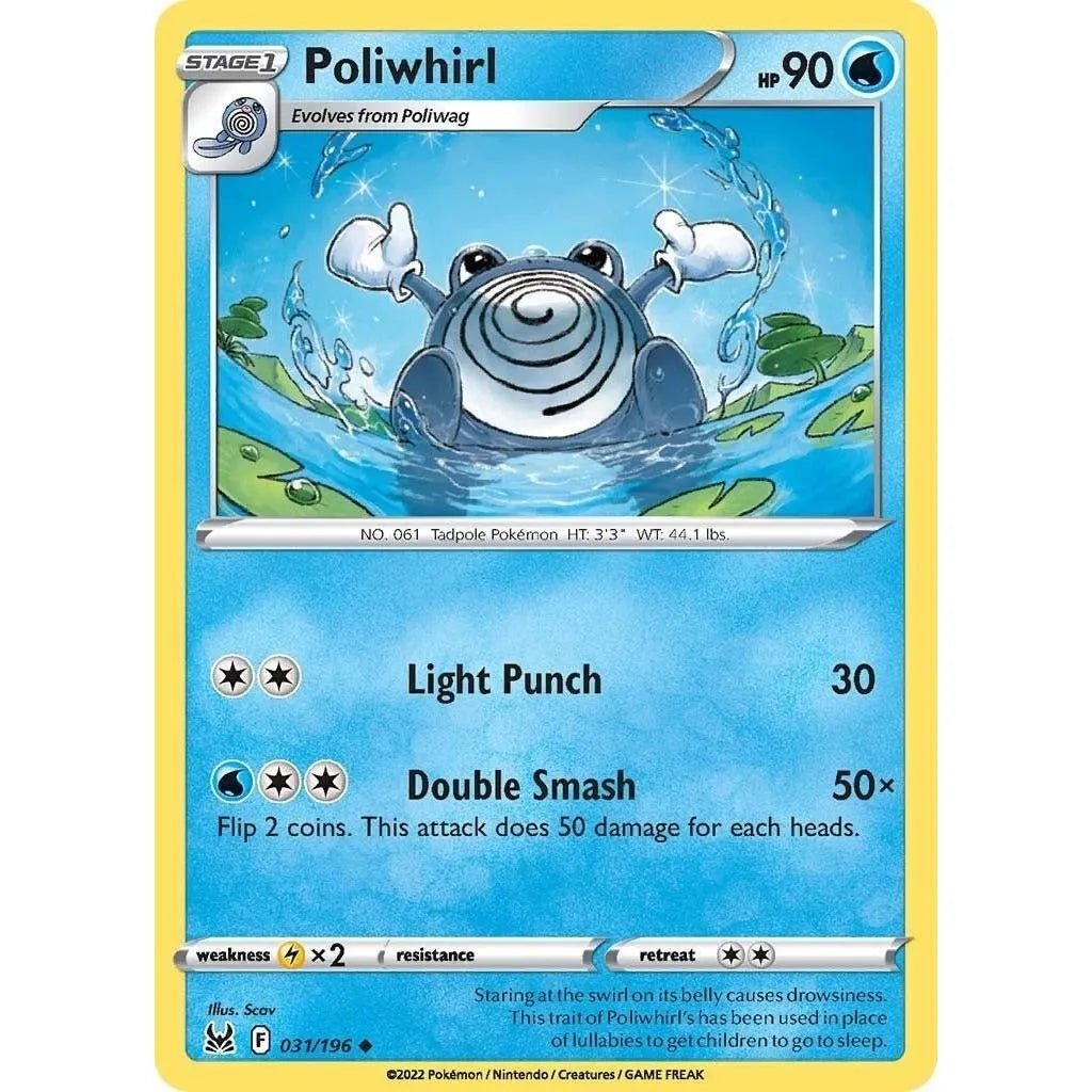 Poliwhirl (031/196) (SWSH11: Lost Origin) in Malta | LAB7