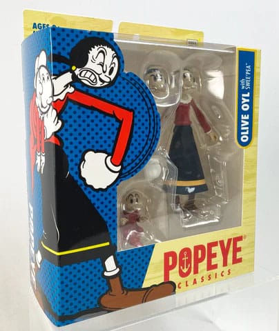Popeye Action Figure Wave 01 - Olive Oyl 10-15 cm in Malta | LAB7