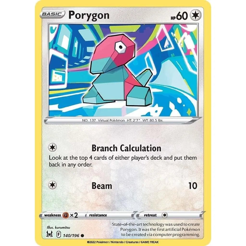 Porygon (140/196) (SWSH11: Lost Origin) in Malta | LAB7