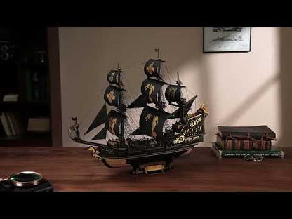 The Seahorse Barque 3D Wooden Puzzle | 603 pcs