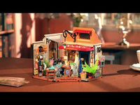 Rolife Corner Bookstore DG164 – DIY Miniature Outdoor Bookshop House
