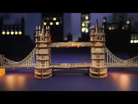 Rolife 3D Wooden Puzzle Big Ben With Lights TG507