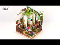 Rolife DIY Miniature Dollhouse Kit Miller’s Flower House DG108