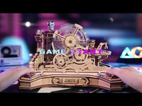 ROKR Gear Ball Challenge EGC01 – Interactive Marble Run 3D Wooden Puzzle