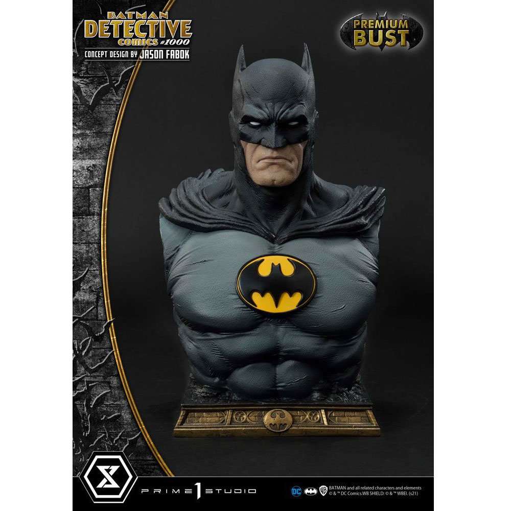 Prime 1 DC Comics Bust Batman Detective Comics 1000 Concept Design by Jason Fabok 26 cm by LAB7 Malta, Europe