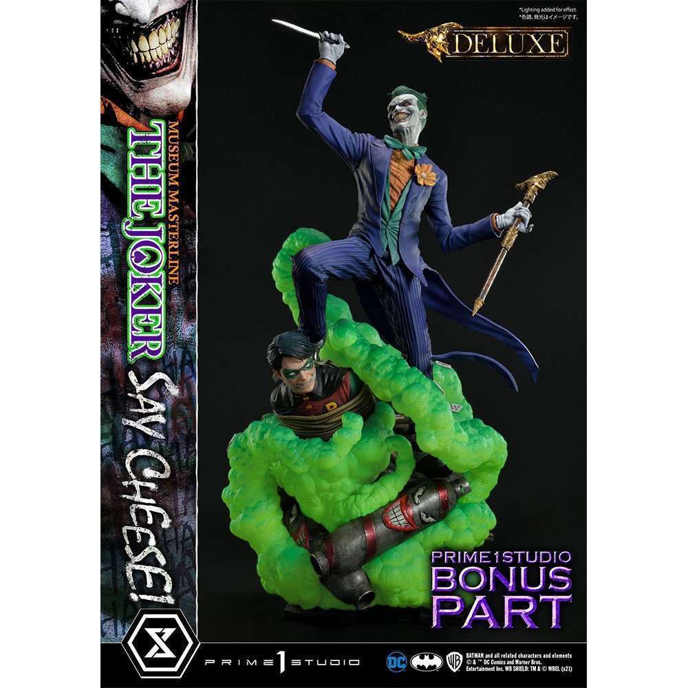 Prime 1 DC Comics Statue 1/3 The Joker Say Cheese Deluxe by LAB7 Malta, Europe