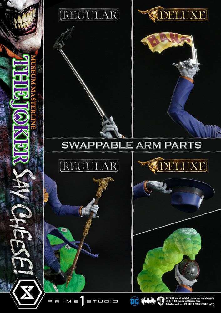 Prime 1 DC Comics Statue 1/3 The Joker Say Cheese Deluxe by LAB7 Malta, Europe