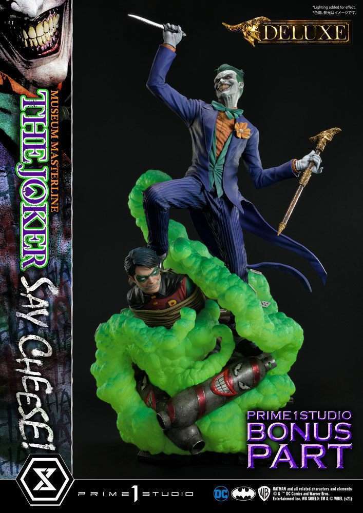 Prime 1 DC Comics Statue 1/3 The Joker Say Cheese Deluxe by LAB7 Malta, Europe