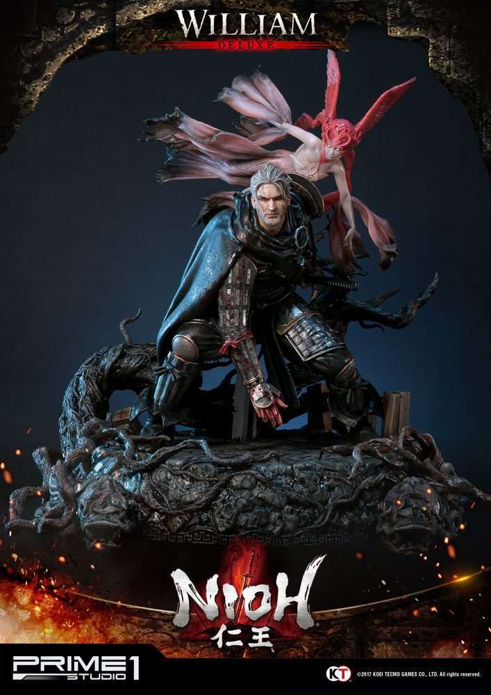 Prime 1 Studio Nioh Statue 1/4 William Deluxe Ver. 61 cm by LAB7 Malta, Europe