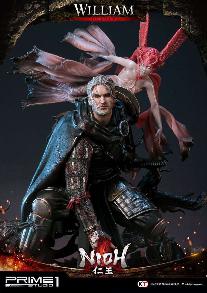 Prime 1 Studio Nioh Statue 1/4 William Deluxe Ver. 61 cm by LAB7 Malta, Europe