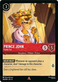 Prince John - Fraidy-Cat (146/204) (Reign of Jafar) in Malta | LAB7