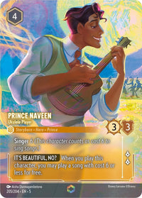Prince Naveen - Ukulele Player (Enchanted) (205/204) (Shimmering Skies) in Malta | LAB7