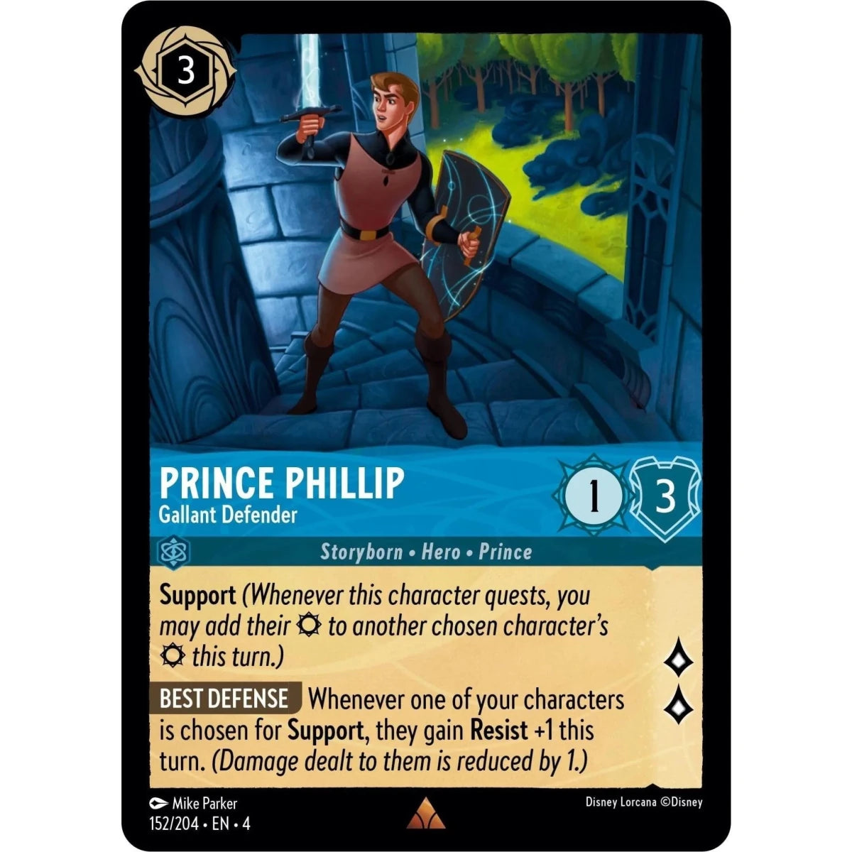 Prince Phillip - Gallant Defender (152/204) (Ursula's Return) in Malta | LAB7