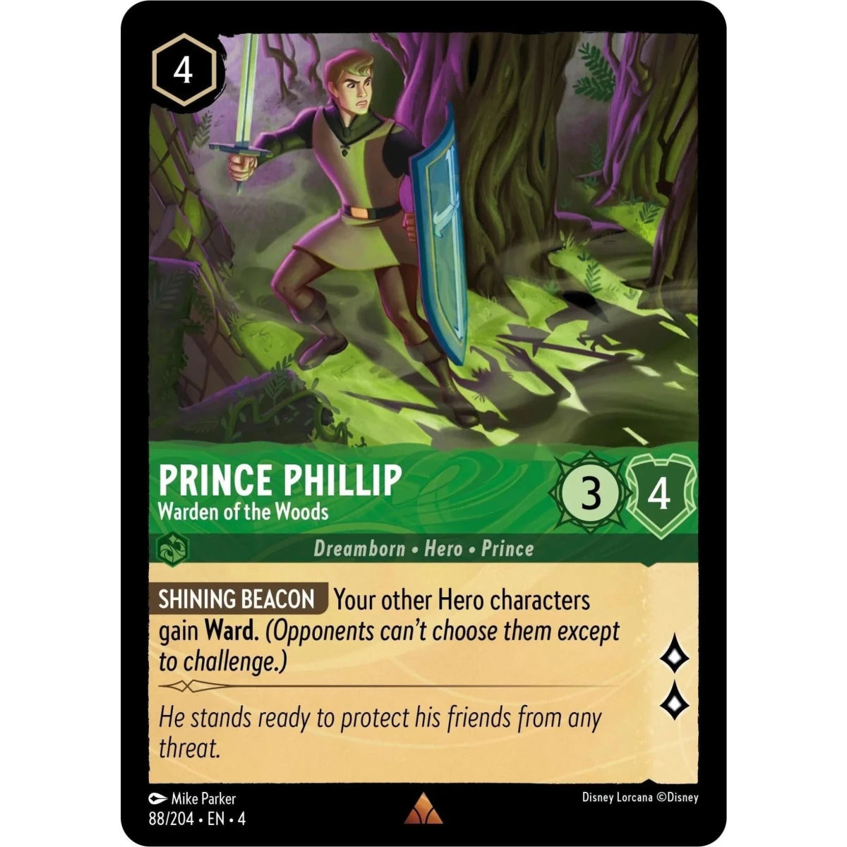Prince Phillip - Warden of the Woods (88/204) (Ursula's Return) in Malta | LAB7
