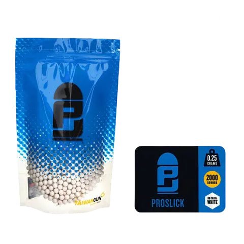 PROSLICK Airsoft BBs 0.25g – 2,000 Round Bag in Malta | LAB7