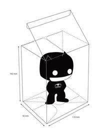 Protective Case for Funko POP!™ Figures in Counter - Top Display by LAB7 Malta, Europe