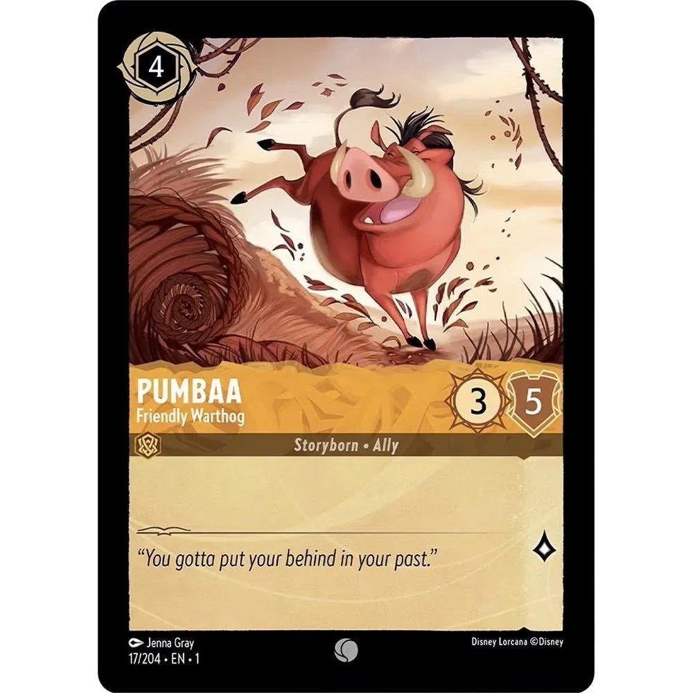 Pumbaa - Friendly Warthog (17/204) (The First Chapter) in Malta | LAB7