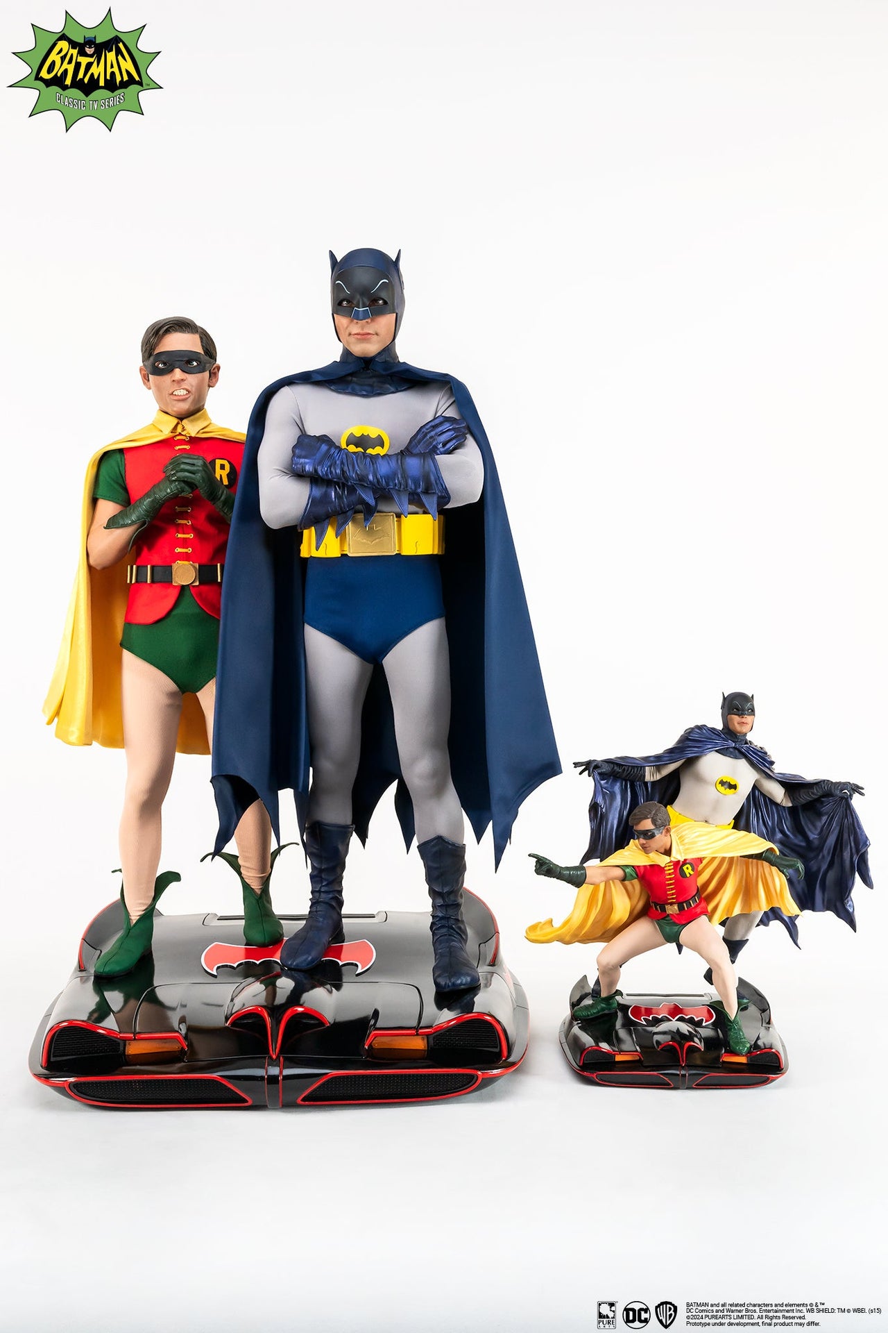 DC Comics Diorama Statue 1/4 Batman & Robin 1966 in Malta | LAB7
