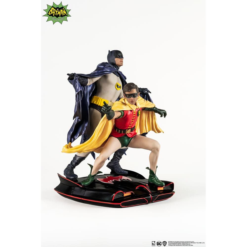 DC Comics PVC Diorama Statue 1/8 Batman & Robin 1966 in Malta | LAB7