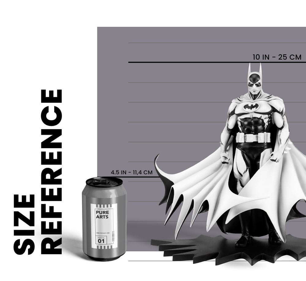 SDCC 2024 DC HEROES : Batman B&W PX PVC 1/8 Statue in Malta | LAB7