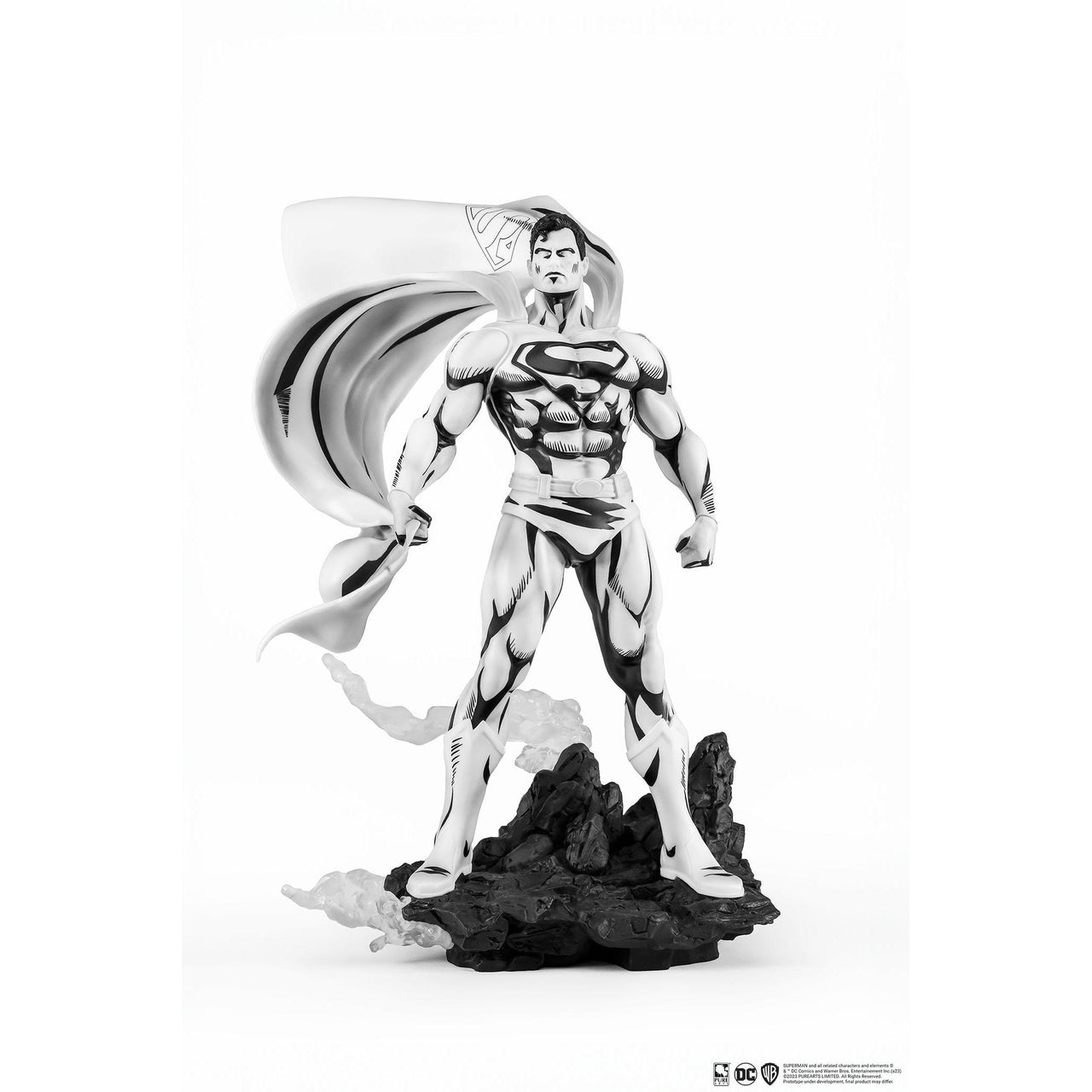 SDCC 2024 DC HEROES : Superman B&W PX PVC 1/8 Statue in Malta | LAB7