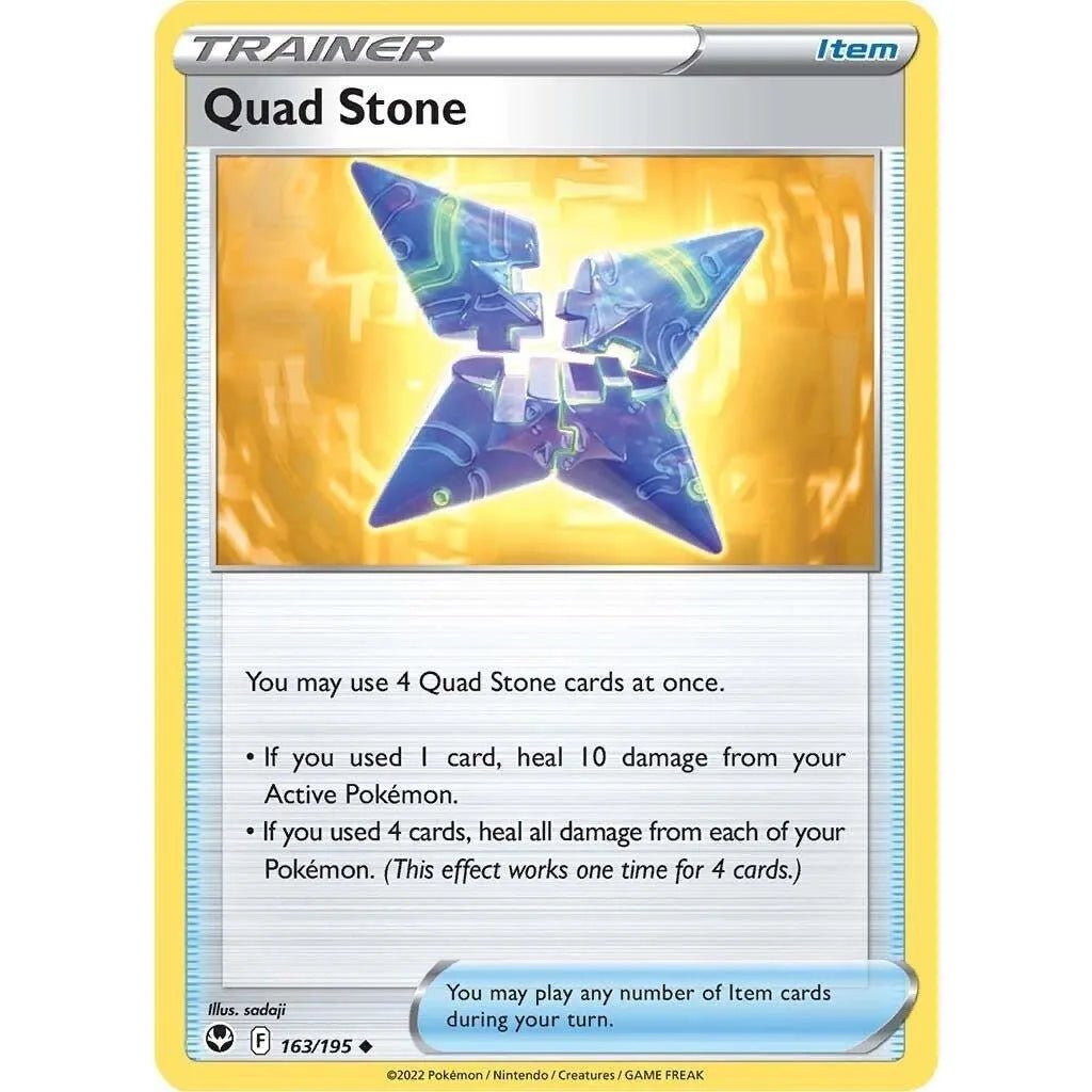 Quad Stone (163/195) (SWSH12: Silver Tempest) in Malta | LAB7