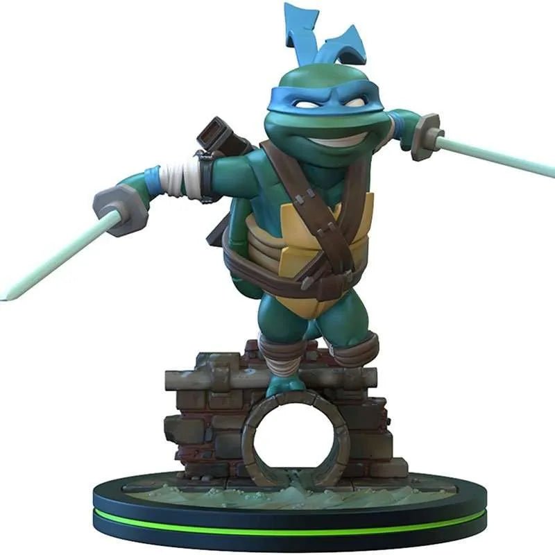 Quantum Mechanix Teenage Mutant Ninja Turtles Q - Fig Figure Leonardo 13 cm by LAB7 Malta, Europe