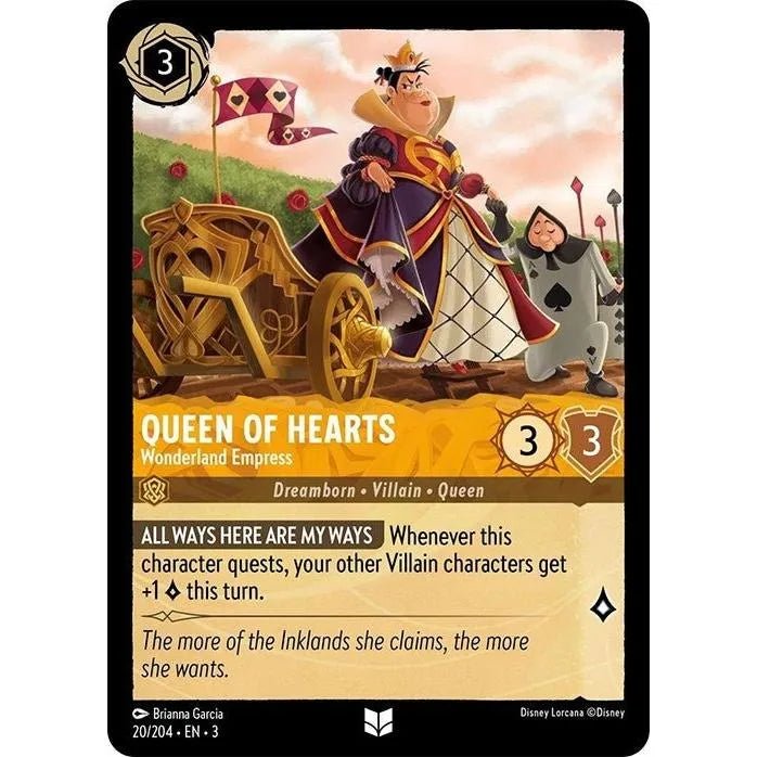 Queen of Hearts - Wonderland Empress (20/204) (Into the Inklands) in Malta | LAB7