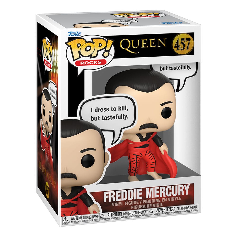 Queen POP! Freddie Mercury Vinyl Figure – I Dress to Kill by LAB7 Malta, Europe
