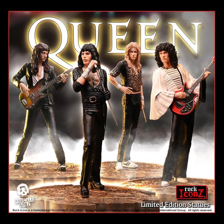 Queen Rock Iconz Full Set - Sheer Heart Attack Era (Set of 4 Statues) by LAB7 Malta, Europe