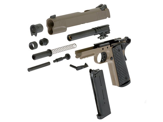 R28 (TG-1) 1911 GBB Pistol – Dark Earth / Brown in Malta | LAB7