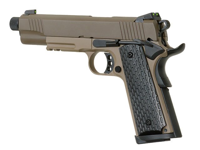 R28 (TG-1) 1911 GBB Pistol – Dark Earth / Brown in Malta | LAB7