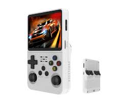 R36S Vertical Handheld Retro Game Console by LAB7 Malta, Europe