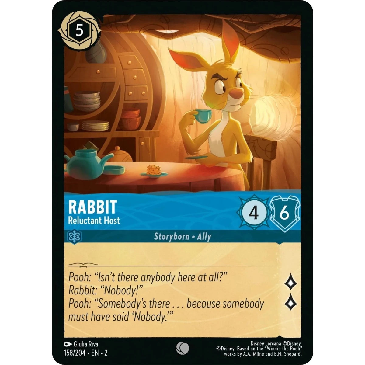 Rabbit - Reluctant Host (158/204) (Rise of the Floodborn) in Malta | LAB7