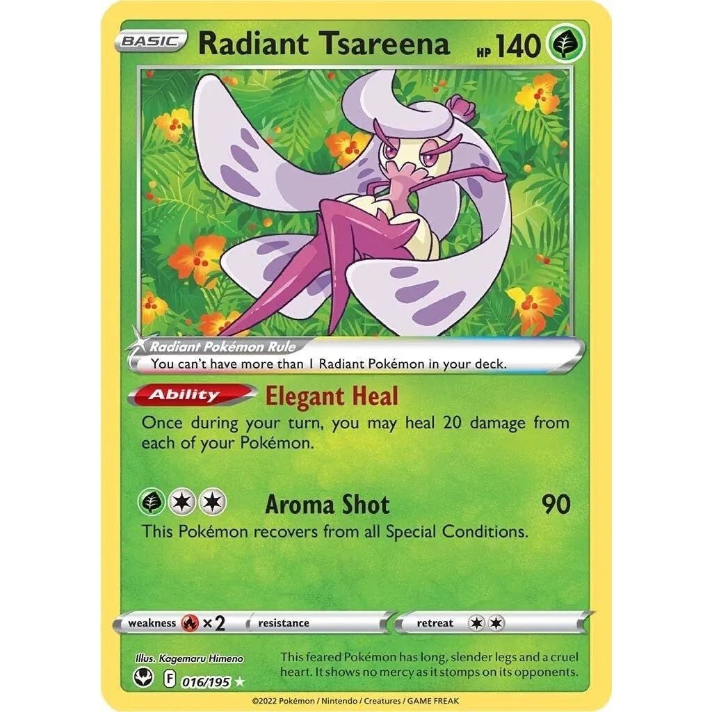 Radiant Tsareena (016/195) (SWSH12: Silver Tempest) in Malta | LAB7