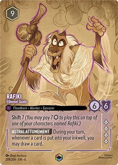 Rafiki - Ethereal Guide (Enchanted) (208/204) (Azurite Sea) in Malta | LAB7
