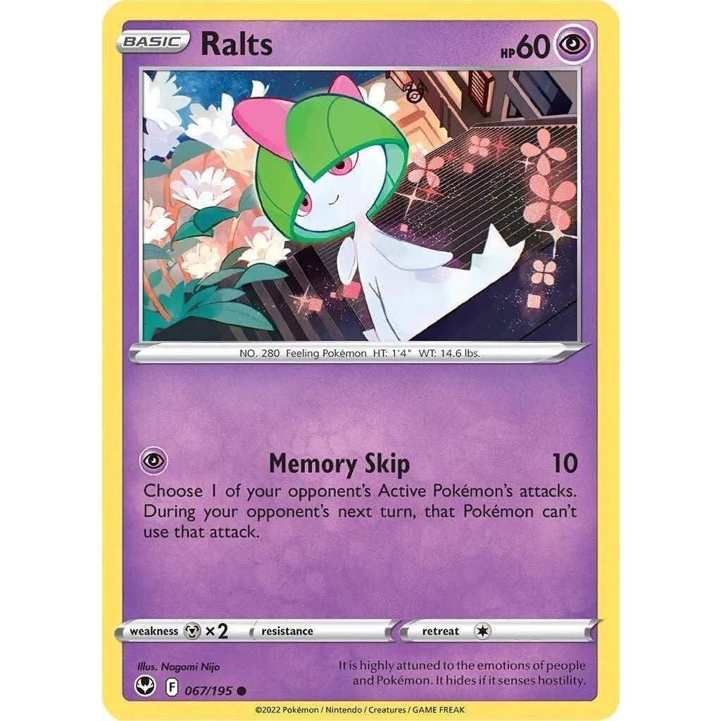 Ralts (067/195) (SWSH12: Silver Tempest) in Malta | LAB7