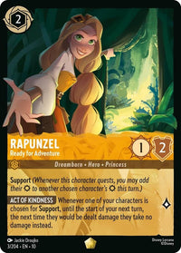 Rapunzel - Ready for Adventure (3/204) (Whispers in the Well) by LAB7 Malta, Europe