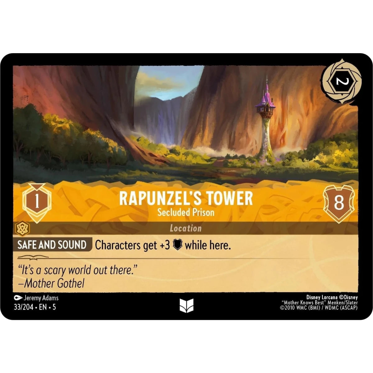 Rapunzel's Tower - Secluded Prison (33/204) (Shimmering Skies) in Malta | LAB7