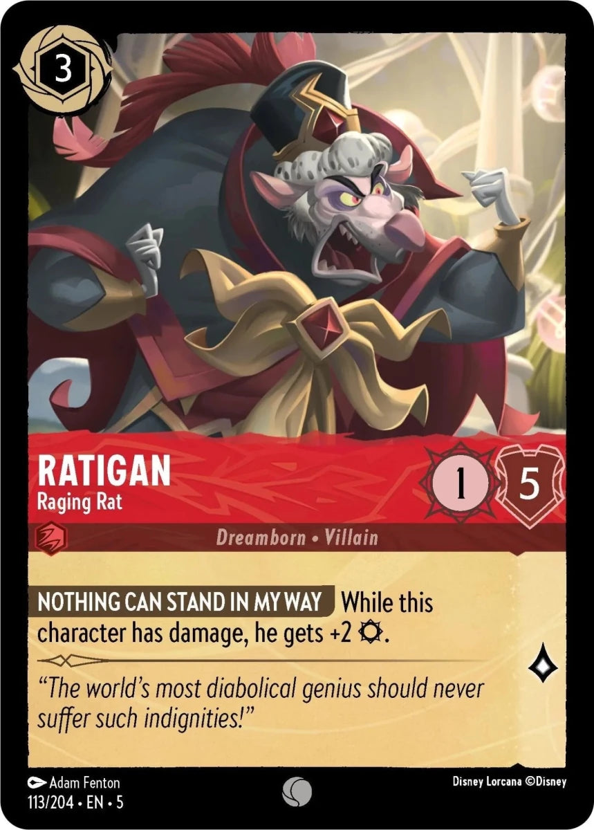 Ratigan - Raging Rat (113/204) (Shimmering Skies) in Malta | LAB7