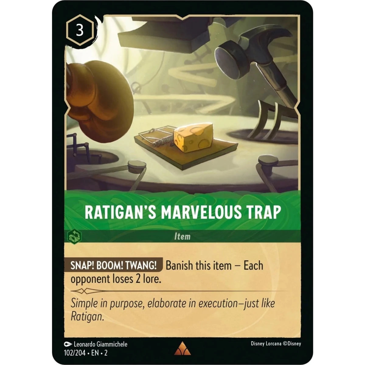 Ratigan's Marvelous Trap (102/204) (Rise of the Floodborn) in Malta | LAB7