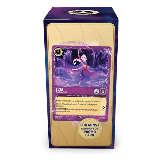 Ravensburger - Disney Lorcana TCG Elsa Gift Box with Promo Card