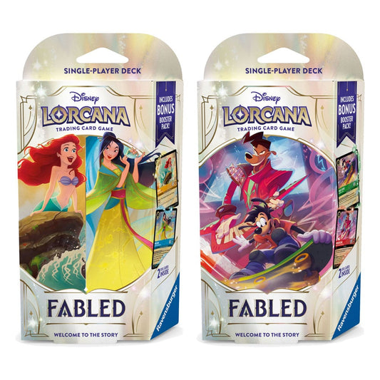 Ravensburger - Disney Lorcana TCG Fabled Starter Decks