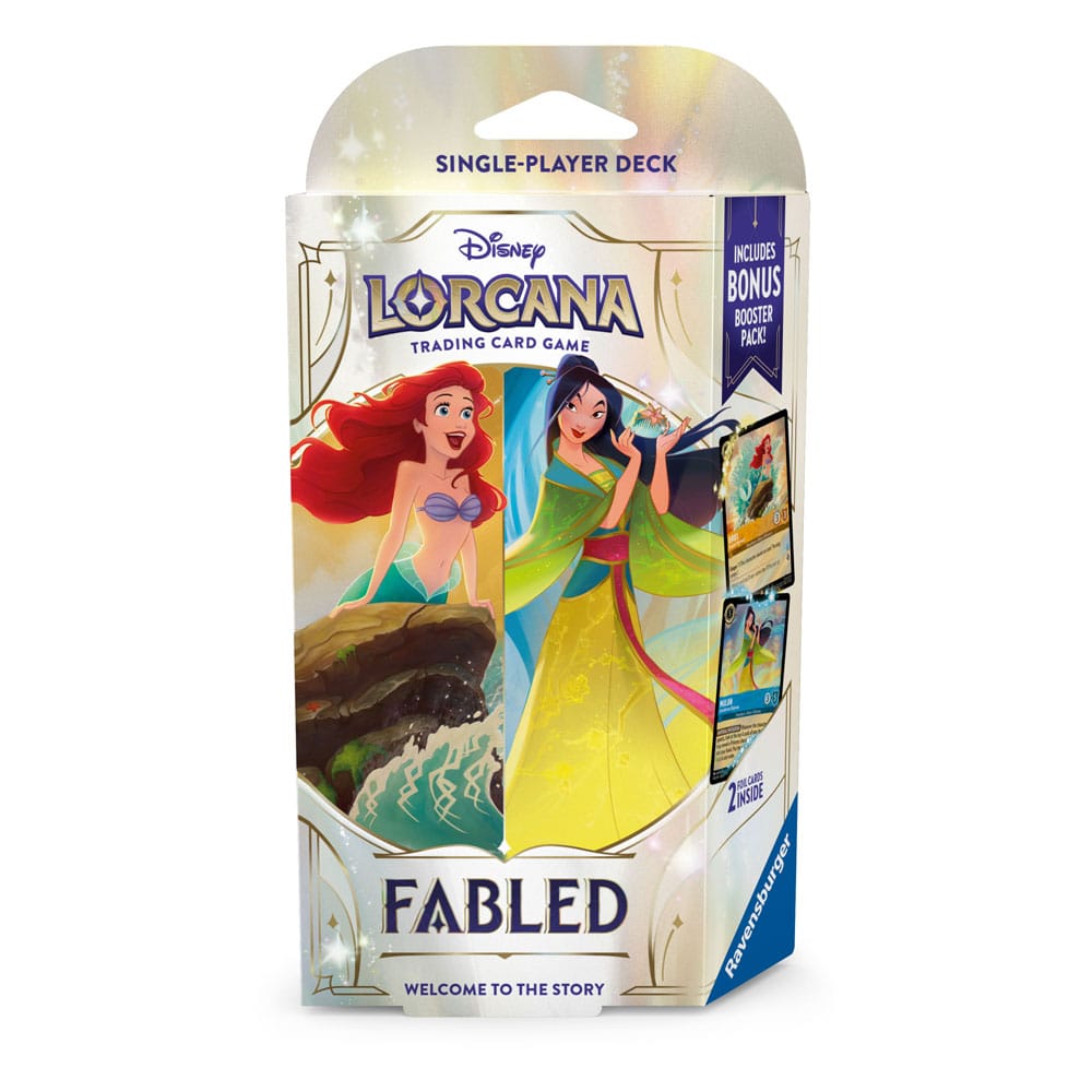 Disney Lorcana TCG Fabled Starter Decks by LAB7 Malta, Europe