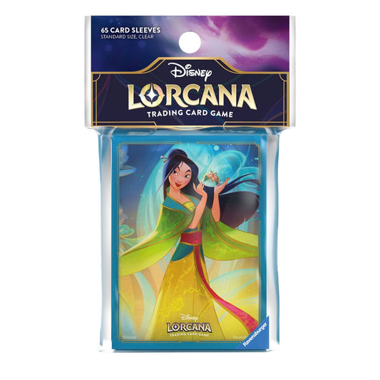 Ravensburger - Disney Lorcana TCG Mulan Card Sleeves Pack of 65